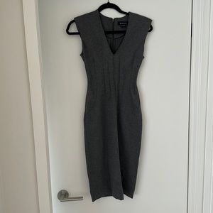 Grey Marciano v neck dress size 2